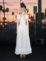 French Eyelet Skirt Set