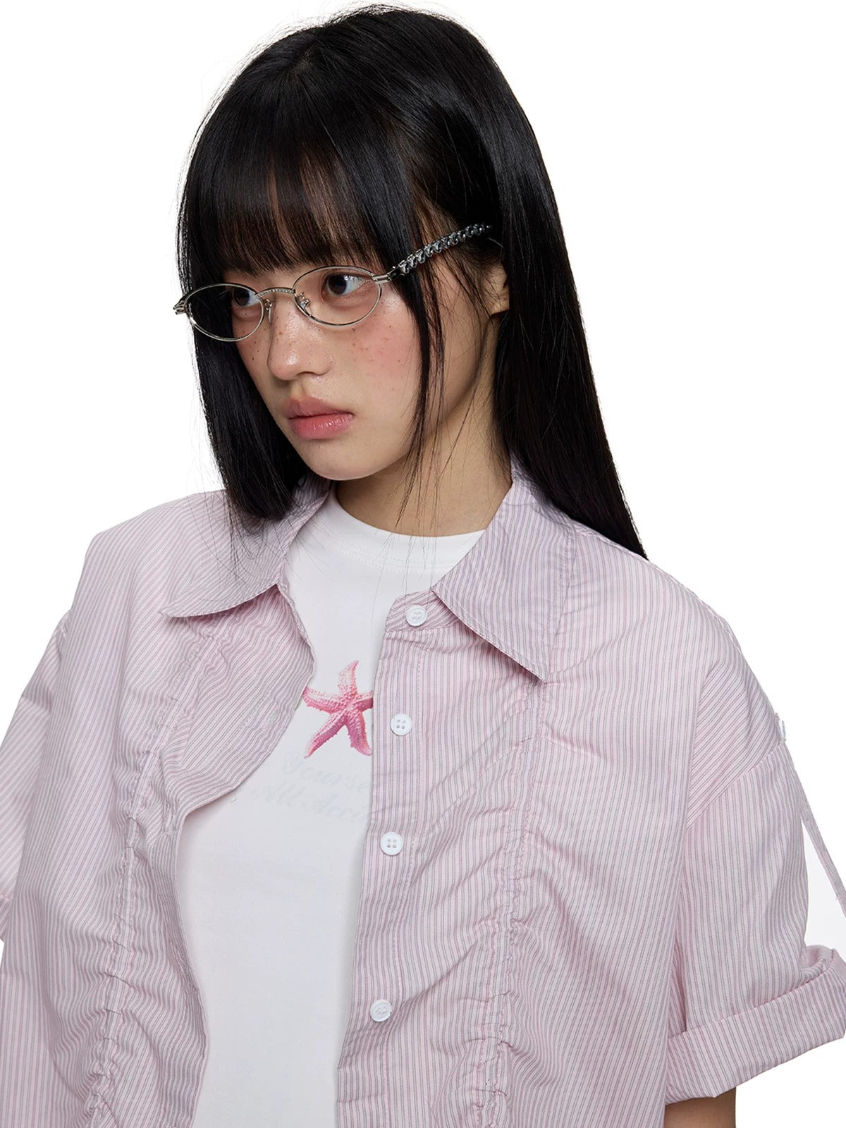 Striped Short Sleeve Shirt