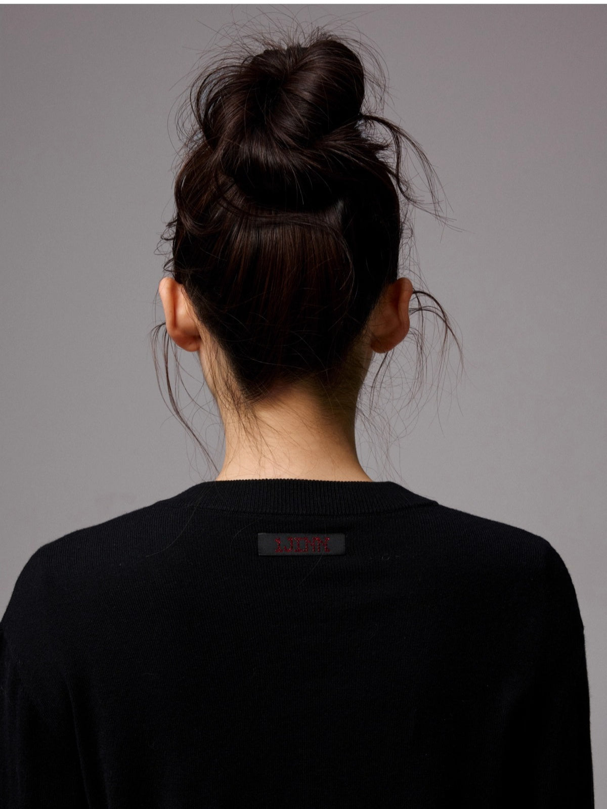 Solid Balloon Hem Wool Cardigan