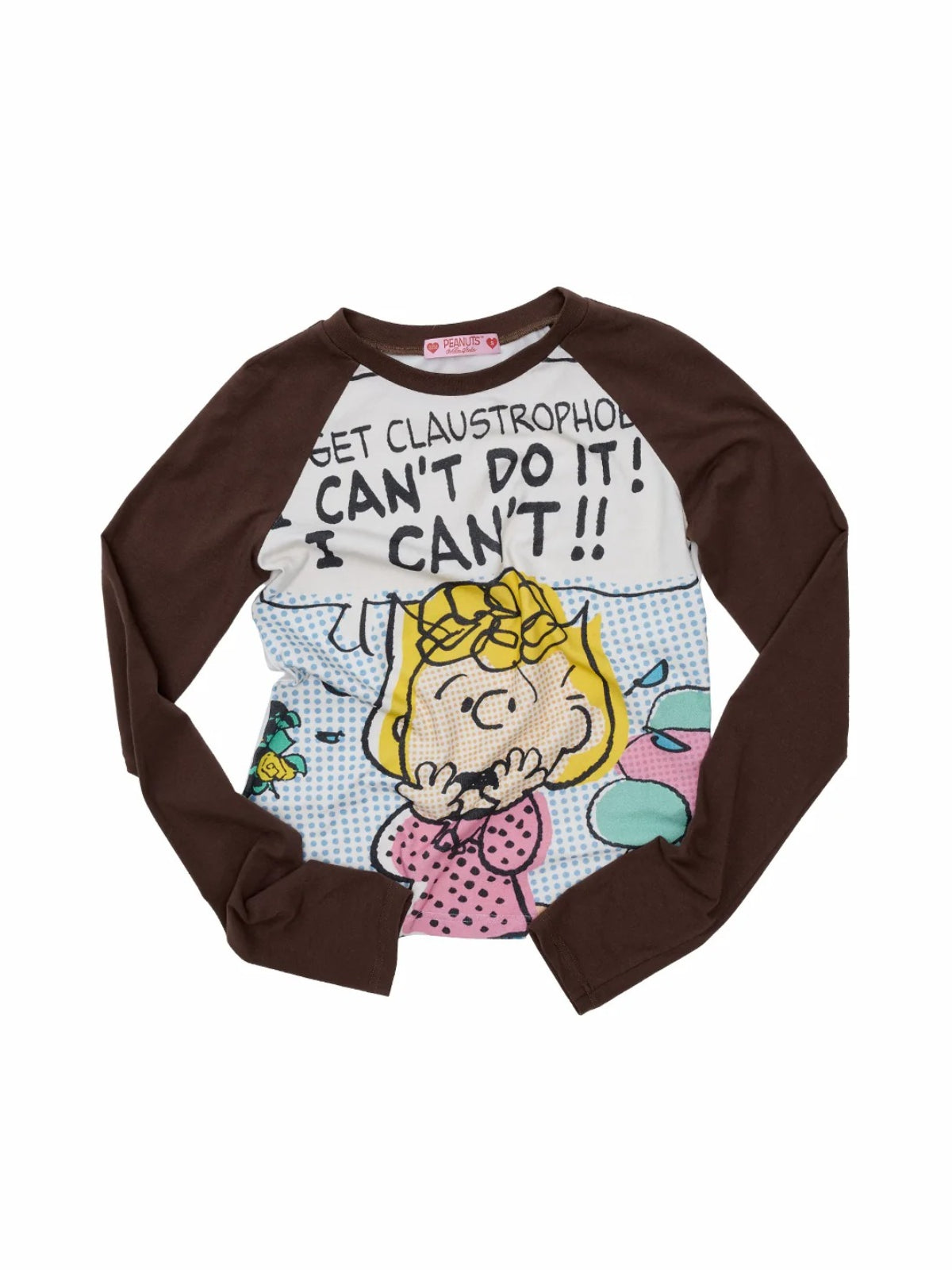 Colorful Cartoon Raglan Tee