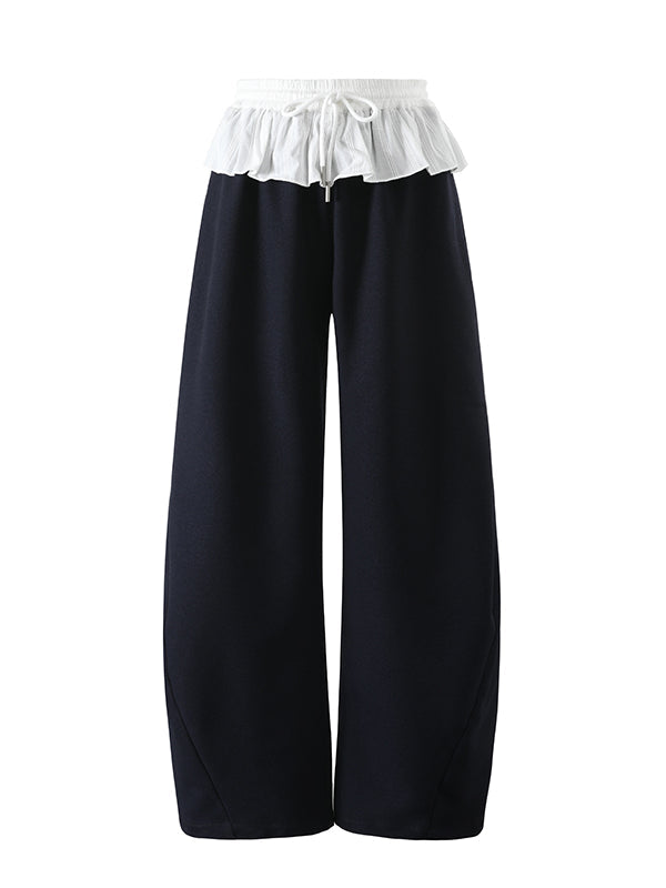 Off-Shoulder Active Blouse &amp; Pants Set