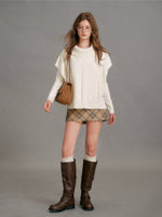Textured Cable Knit Turtleneck Set