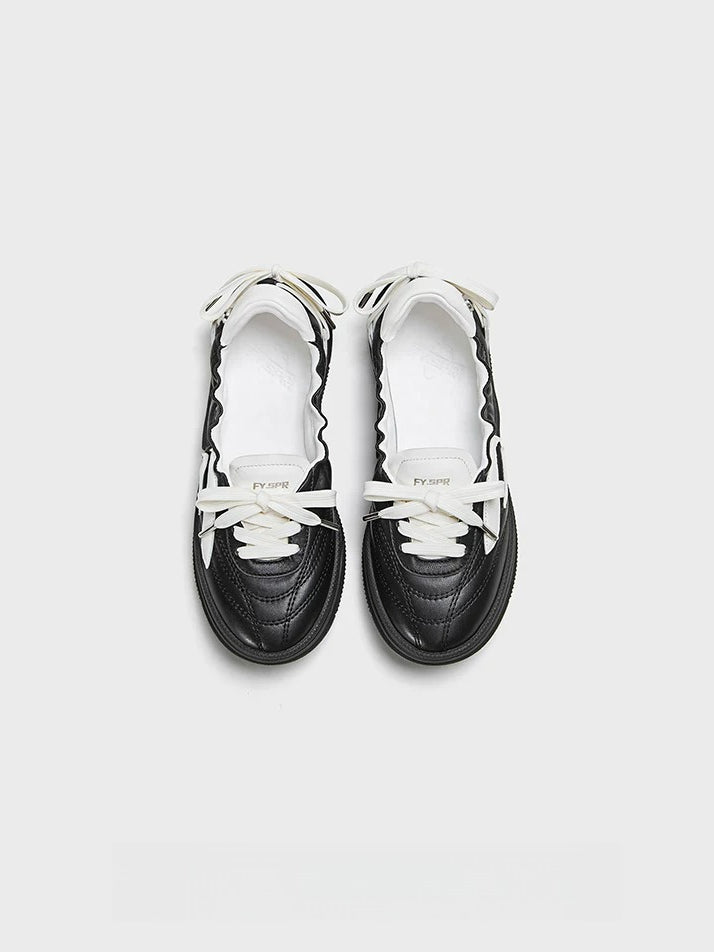 Black Ballet Flats