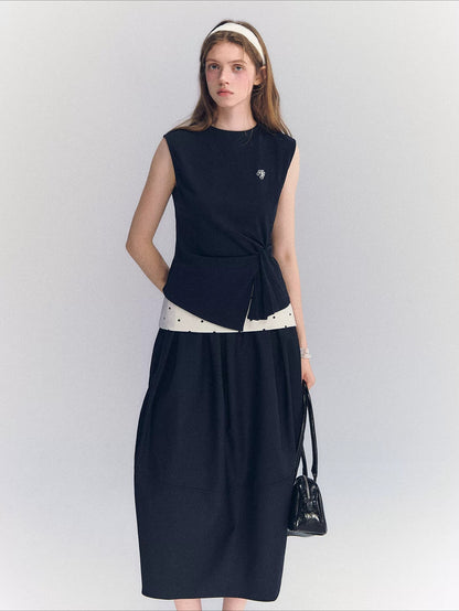 Twist Top Skirt Set