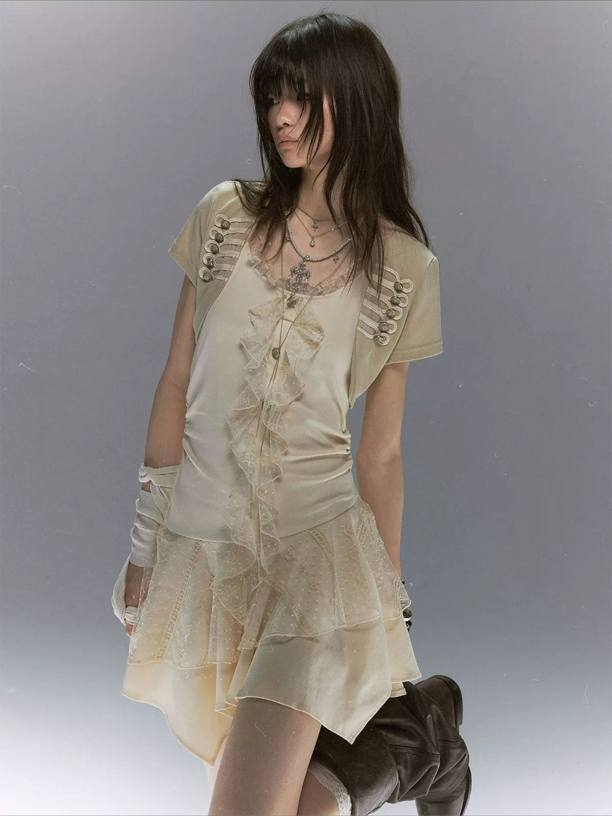 Lace Dress Twinset
