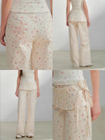 Floral Straight Leg Pants