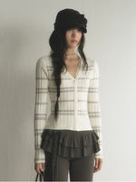 Striped Knit Cardigan