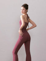 Canelé-style Sport Yoga Jumpsuit
