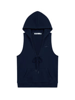 Hooded Vest Shorts Set