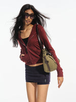 Cashmere Hoodie Jacket