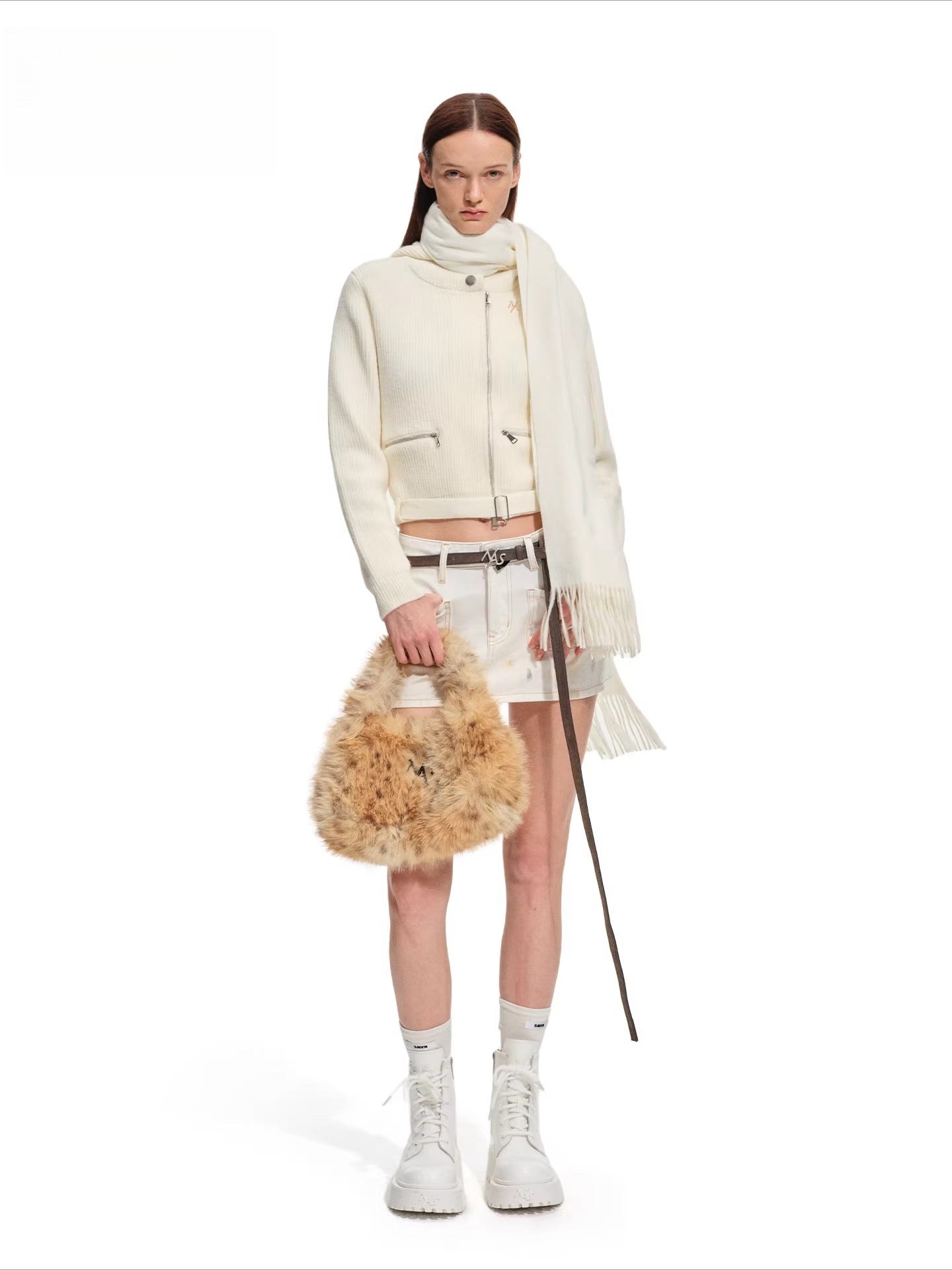 Garde Hooded Knit Cardigan