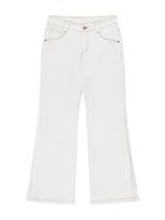 Contrast Flare Jeans
