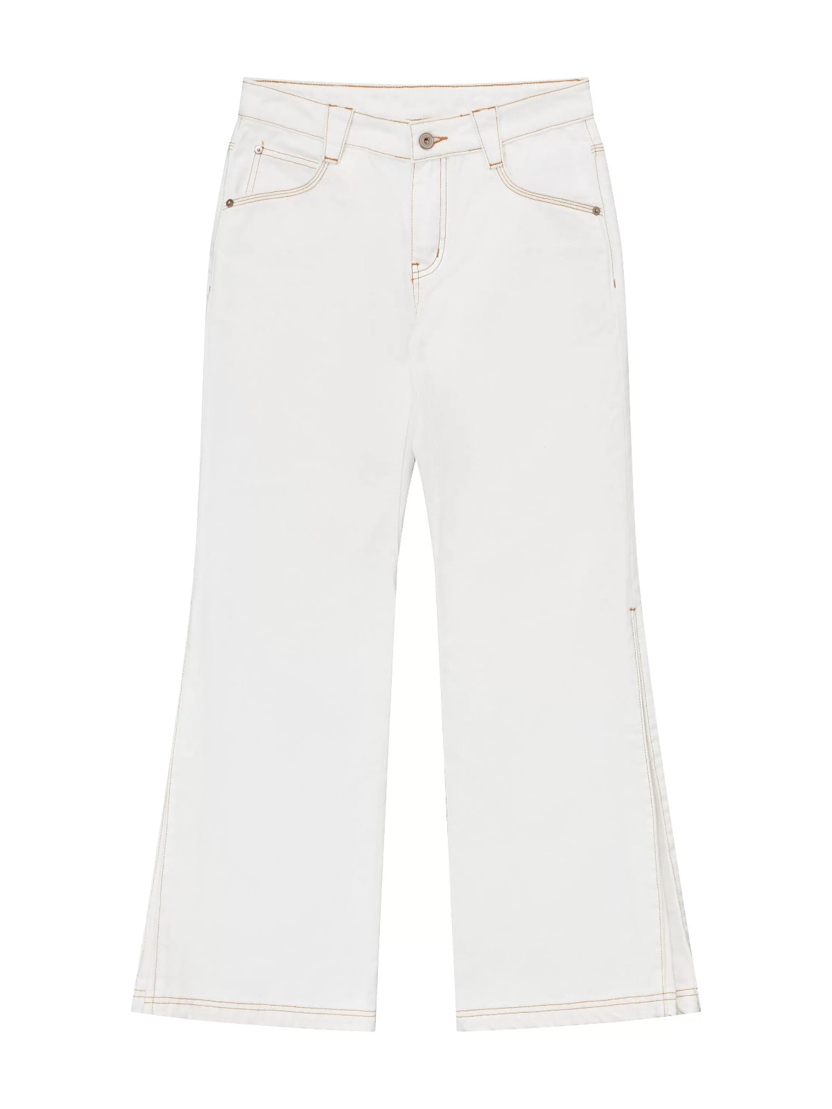 Contrast Flare Jeans