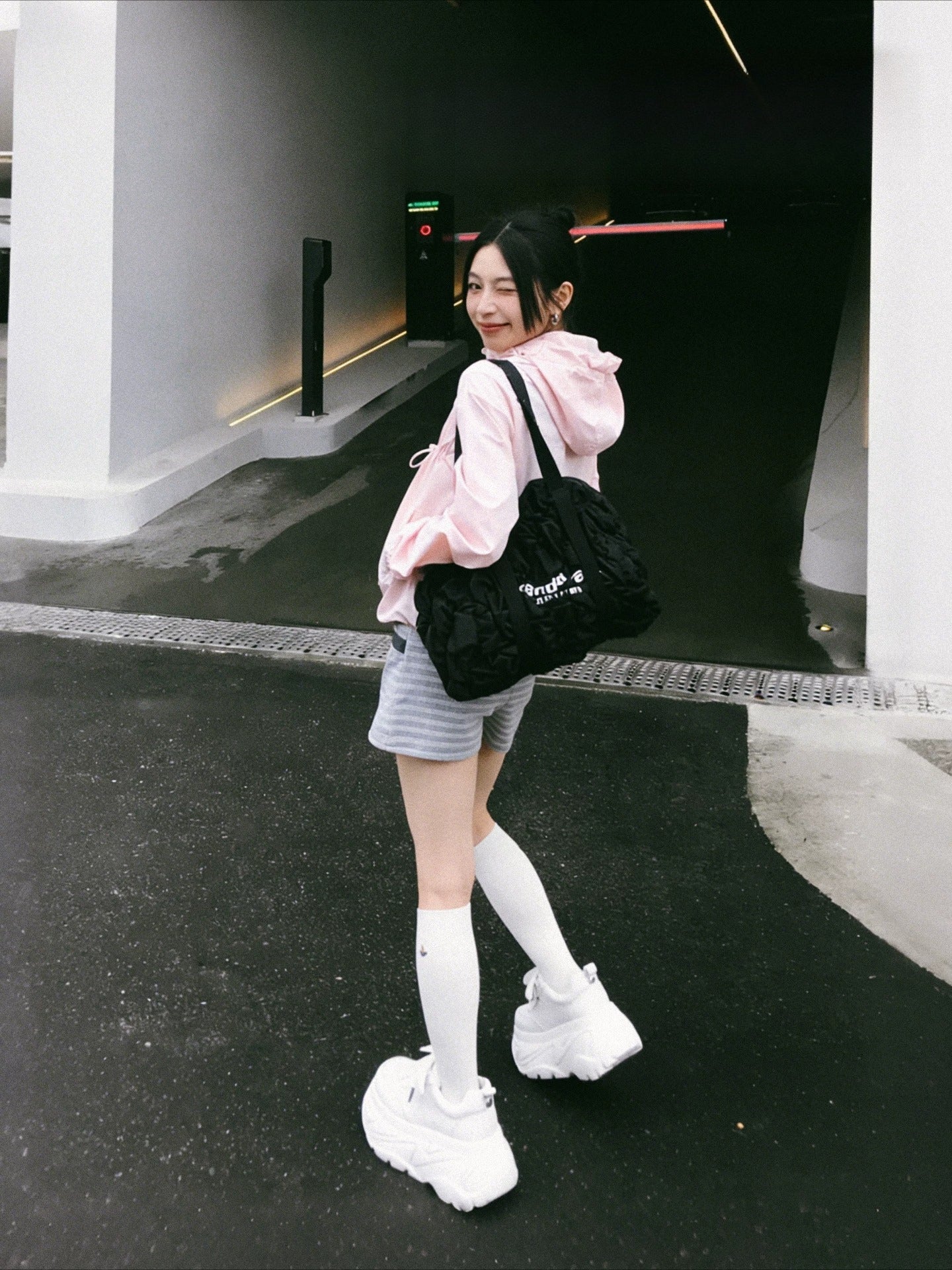 Square Toe Platform Sneakers