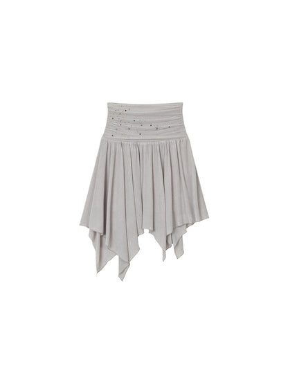 Star Beaded Ruffled Bandeau &amp; Skirt Set