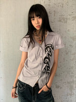 Vintage Printed Shirt