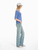 Lyocell Wool U Neck Top