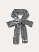 Retro Knit Ribbon Scarf
