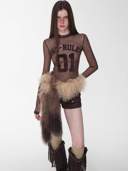 Suede Studded Cargo Shorts