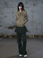 Vintage Washed Napoleon Cargo Pants