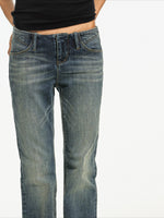 Low Rise Flare Jeans