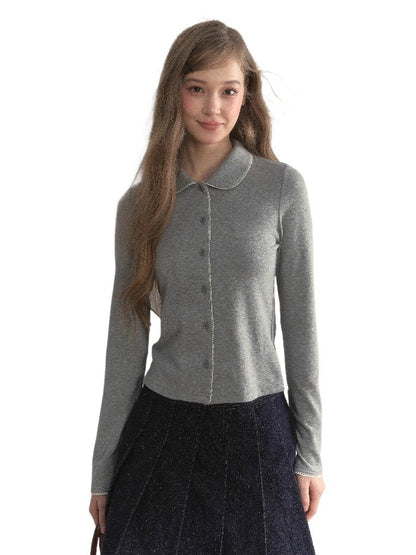 Peter Pan Collar Layering Tee