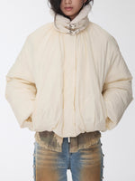 Belted Cocoon Down Jacket