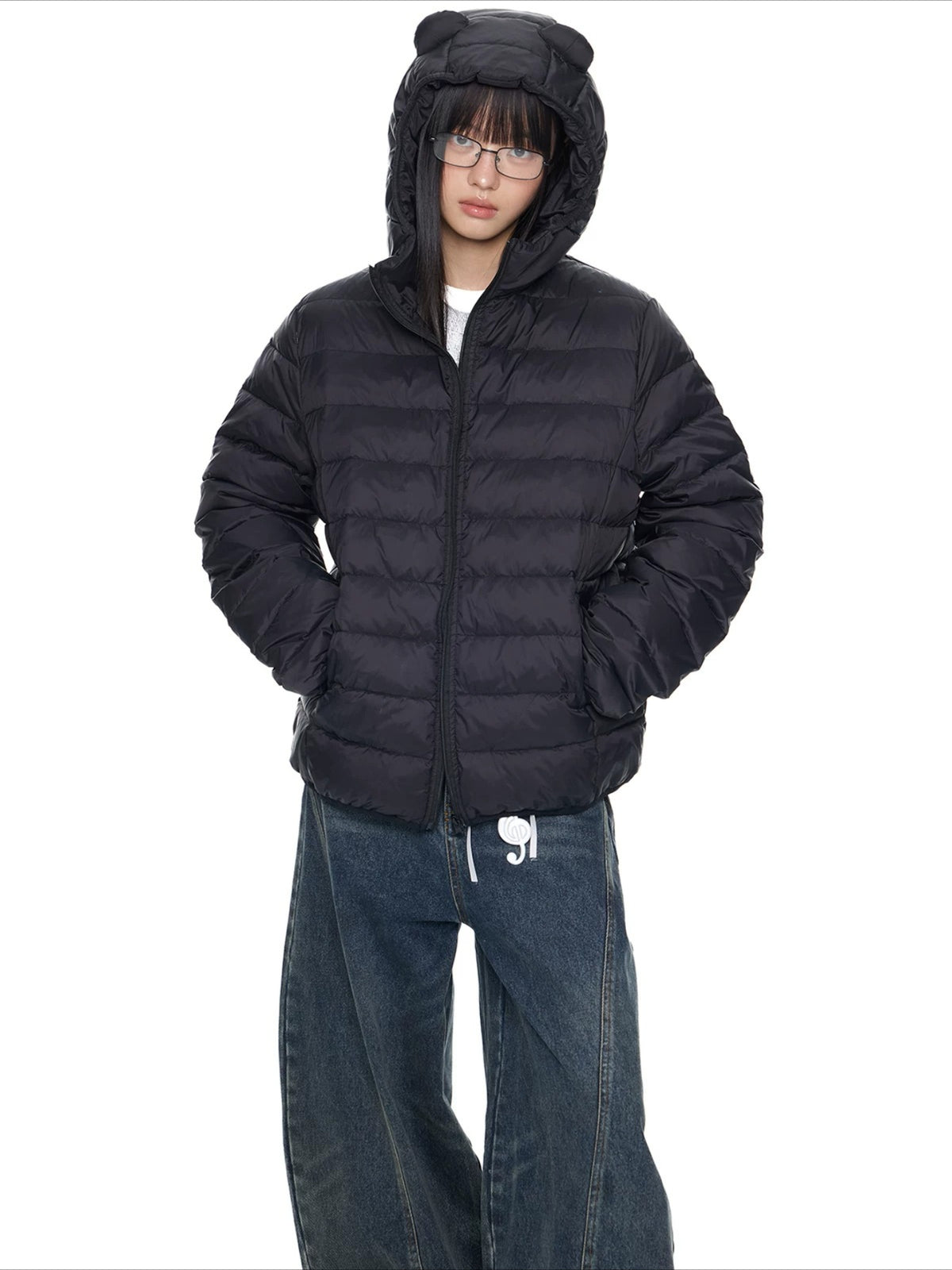 Bear Ear Down Puffer Jacket