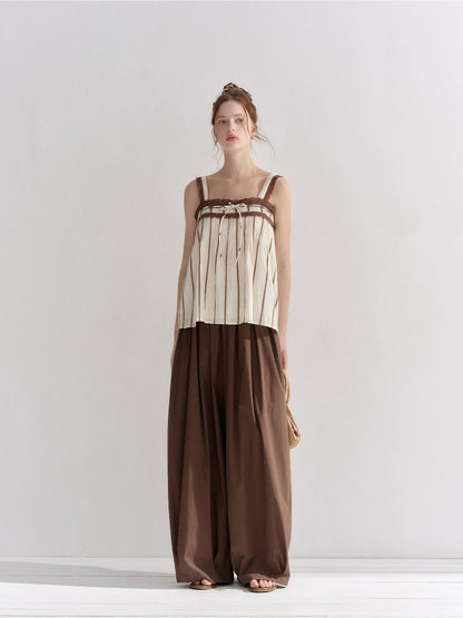 Pleated Balloon Pants