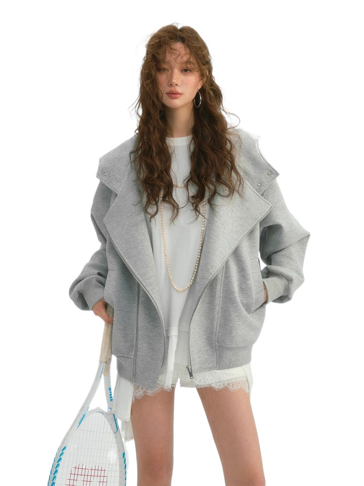 Air‑Layer Biker Jacket
