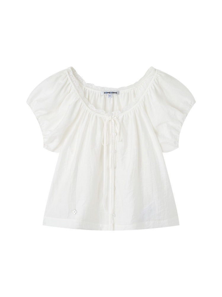 Cloud Puff Sleeve Shirt