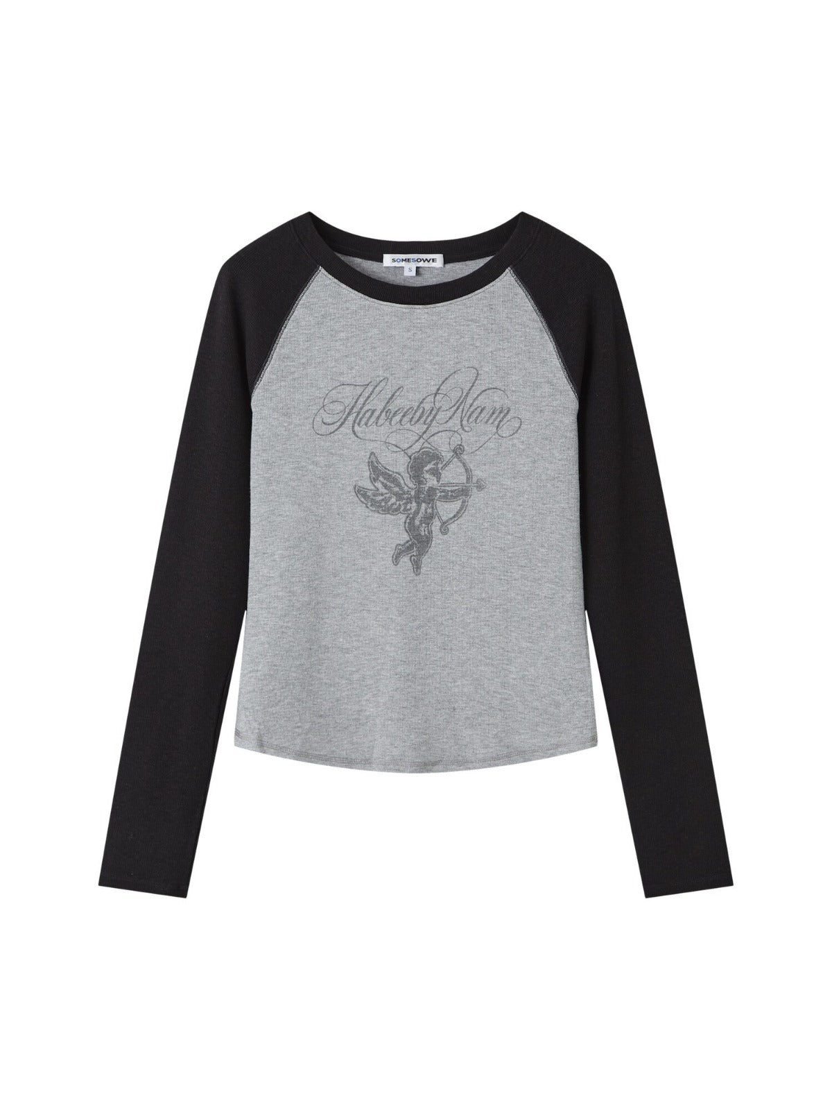 Vintage Angel Raglan Sleeve Tee