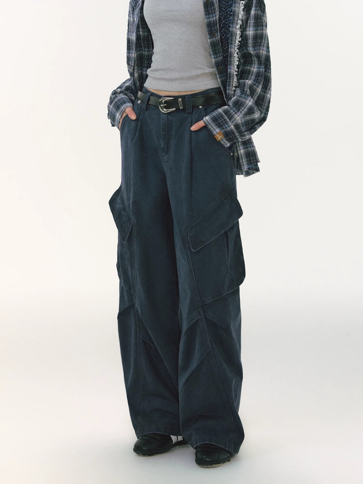 Deconstructed Paratrooper Utility Jeans