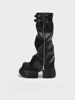 Platform Leg Warmers Boots