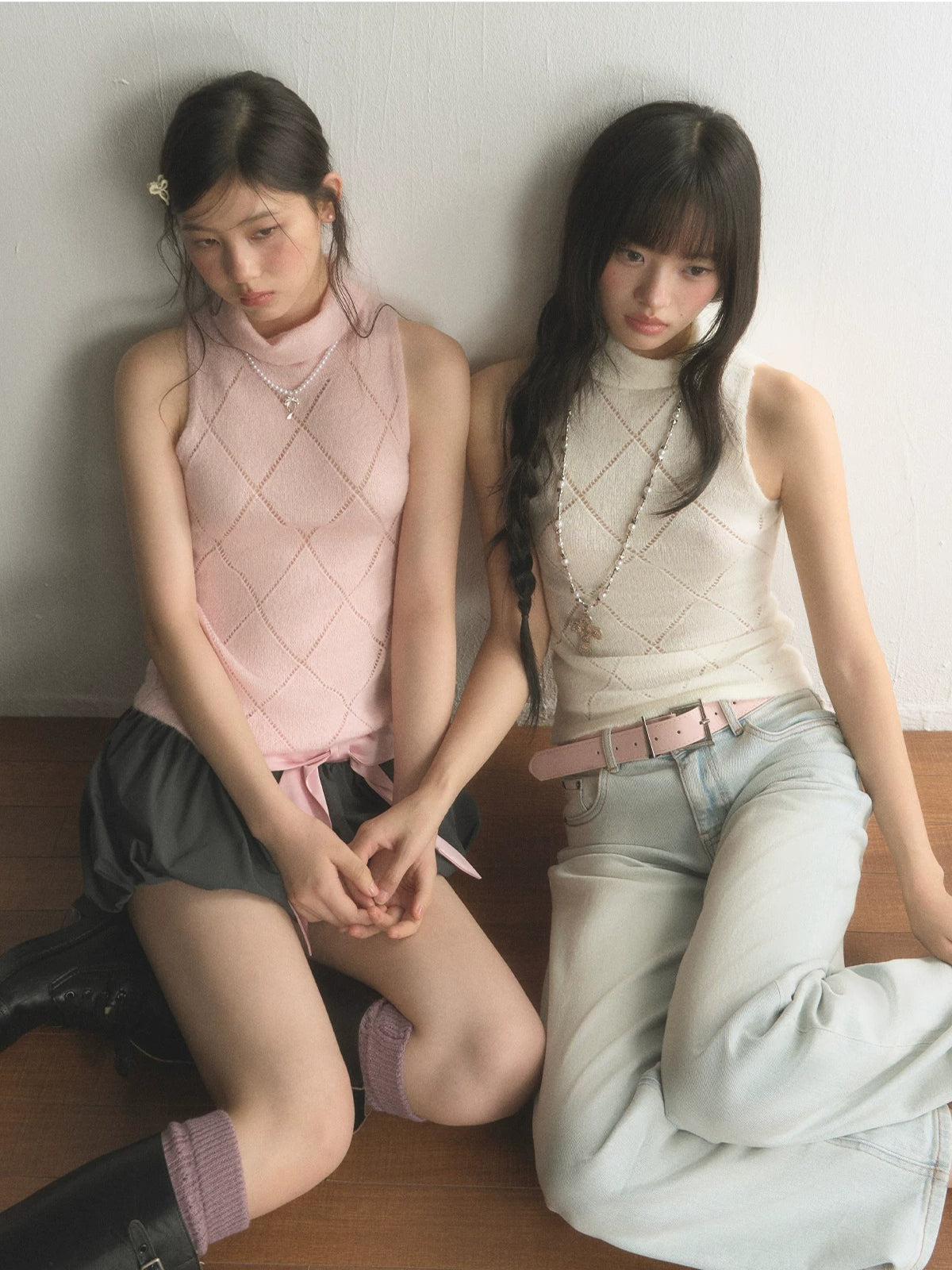 Diamond Knit Vest