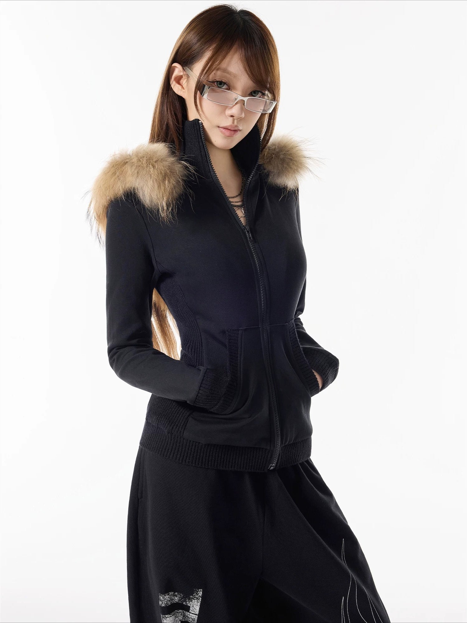 Hooded Slim Jacket