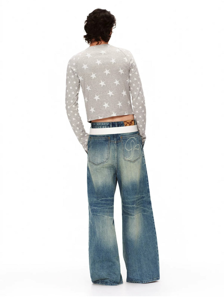 Vintage Star Print Tee