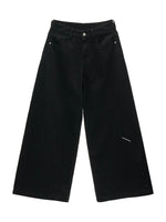 Washed Vintage Wide-Leg Jeans