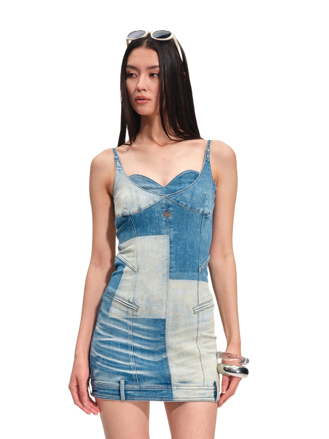 Equestrian Patchwork Dress