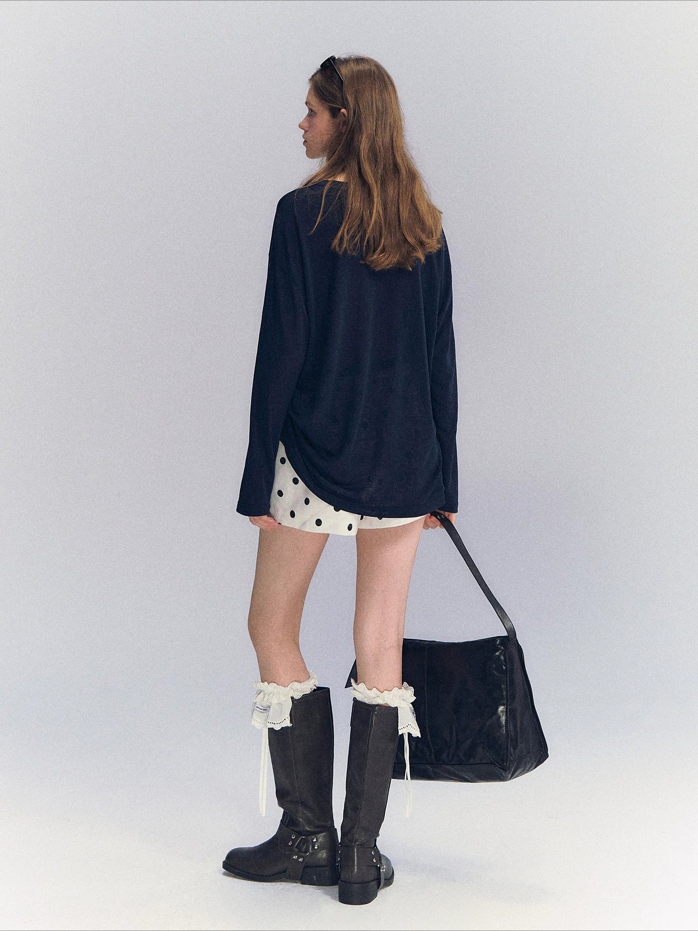 Letter Print Long Sleeve Top