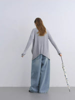 Irregular Knit Two-Piece Set