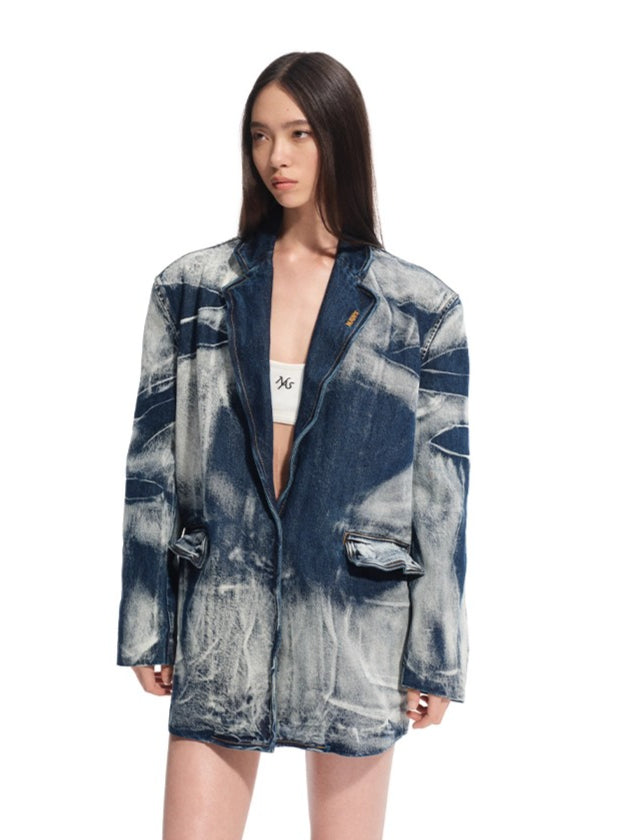 Volcano Oversized Denim Jacket