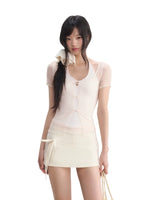 Mesh Halter Layer Top