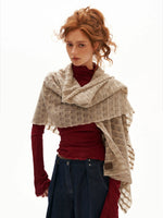Mock Neck Lettuce-Edge Top