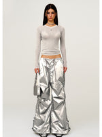Waist-Cinching Slim Fit Thin Long - Sleeve Tunic