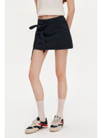 Bow Tie Mini Skirt