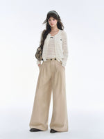 Lace Knit Cardigan & Vest Set