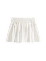 Bubble Hem Mini Skirt