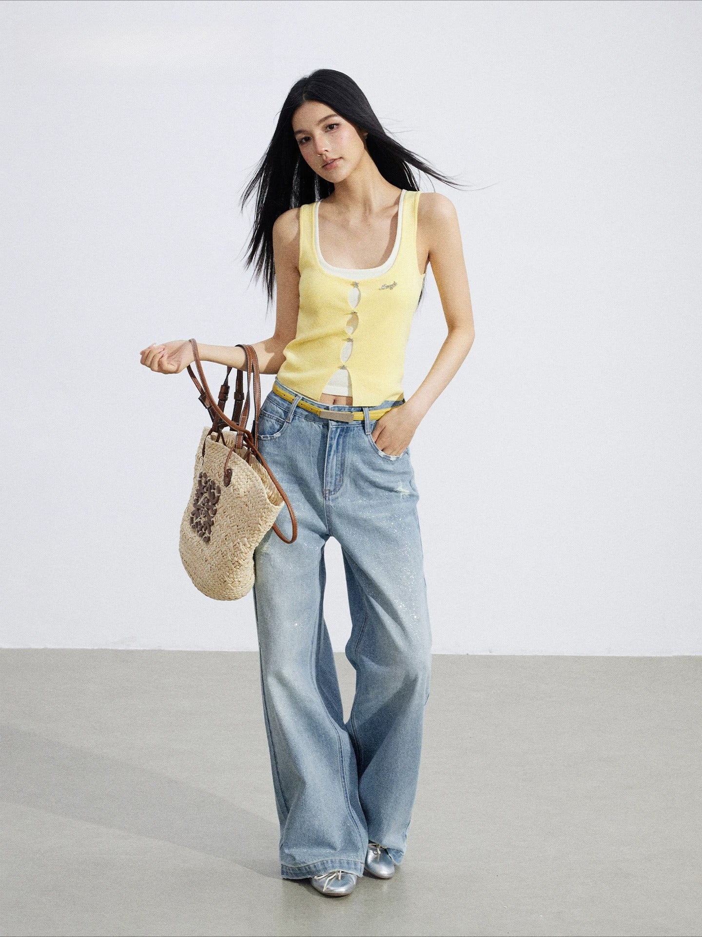 Layered Knit Vest