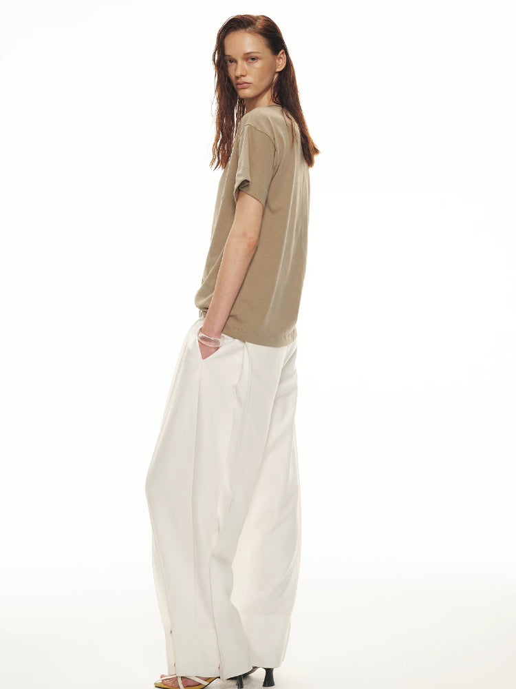Mirror V-Neck Relaxed Tee